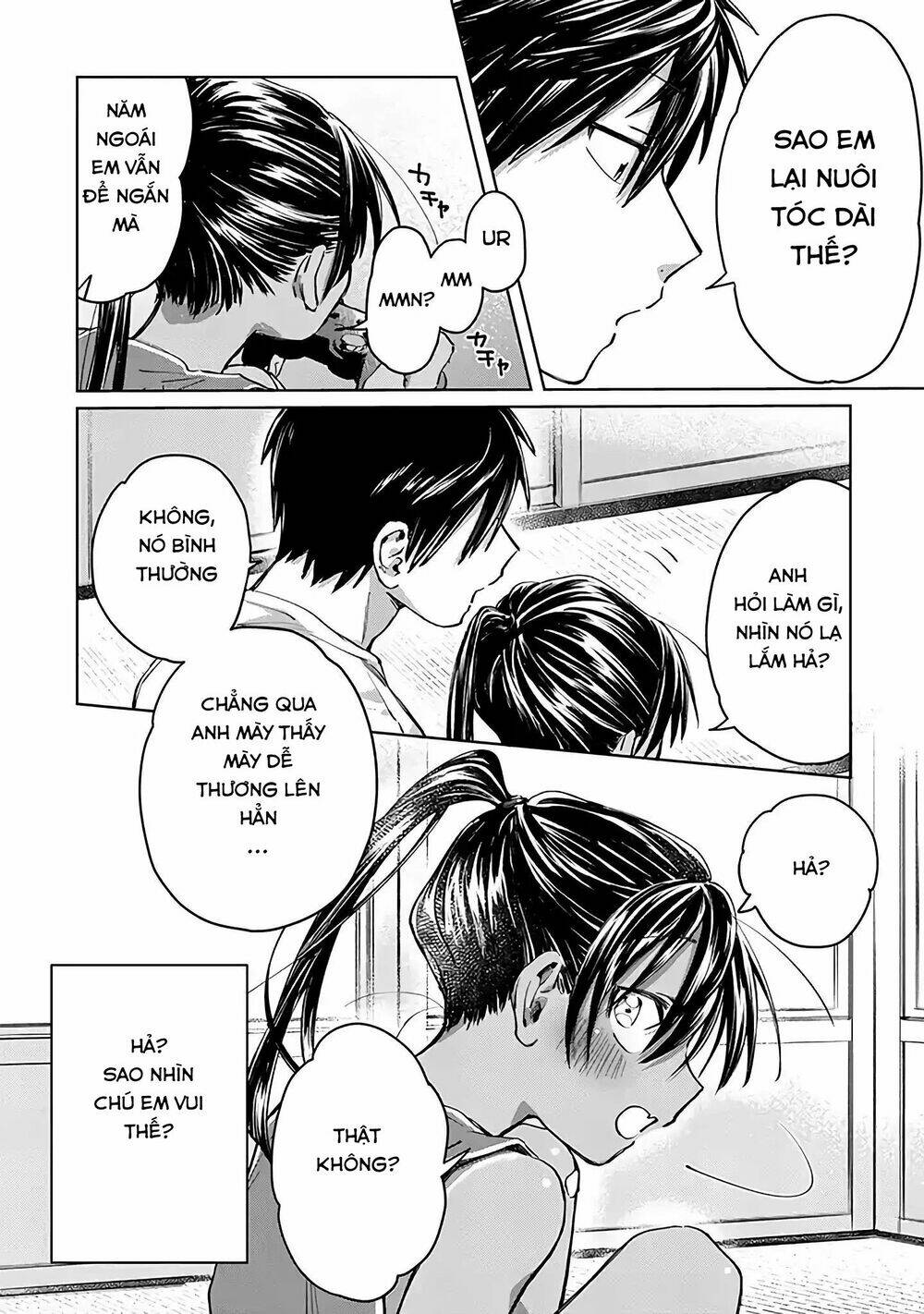 Inaka Ni Kaeru To Yakeni Jiben Ni Natsuita Kasshoku Ponytail Shota Ga Iru Chapter 1 - Trang 2