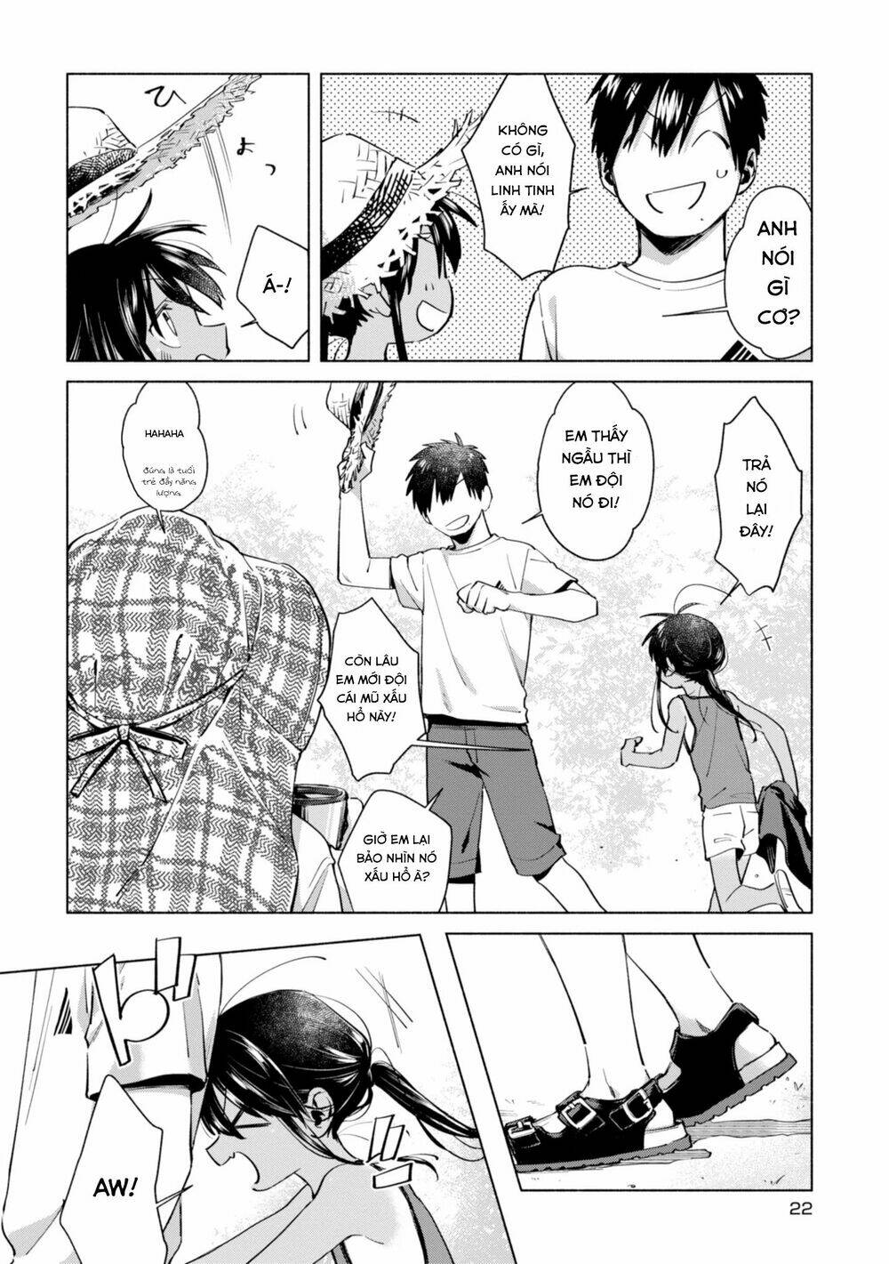 Inaka Ni Kaeru To Yakeni Jiben Ni Natsuita Kasshoku Ponytail Shota Ga Iru Chapter 11 - Trang 2