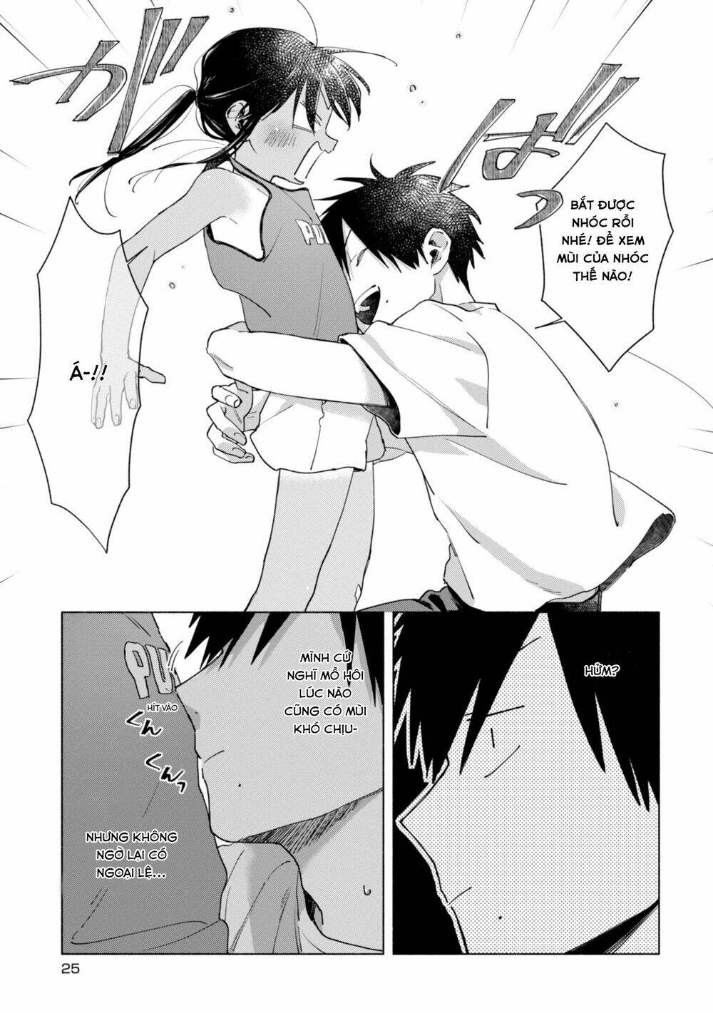 Inaka Ni Kaeru To Yakeni Jiben Ni Natsuita Kasshoku Ponytail Shota Ga Iru Chapter 11 - Trang 2