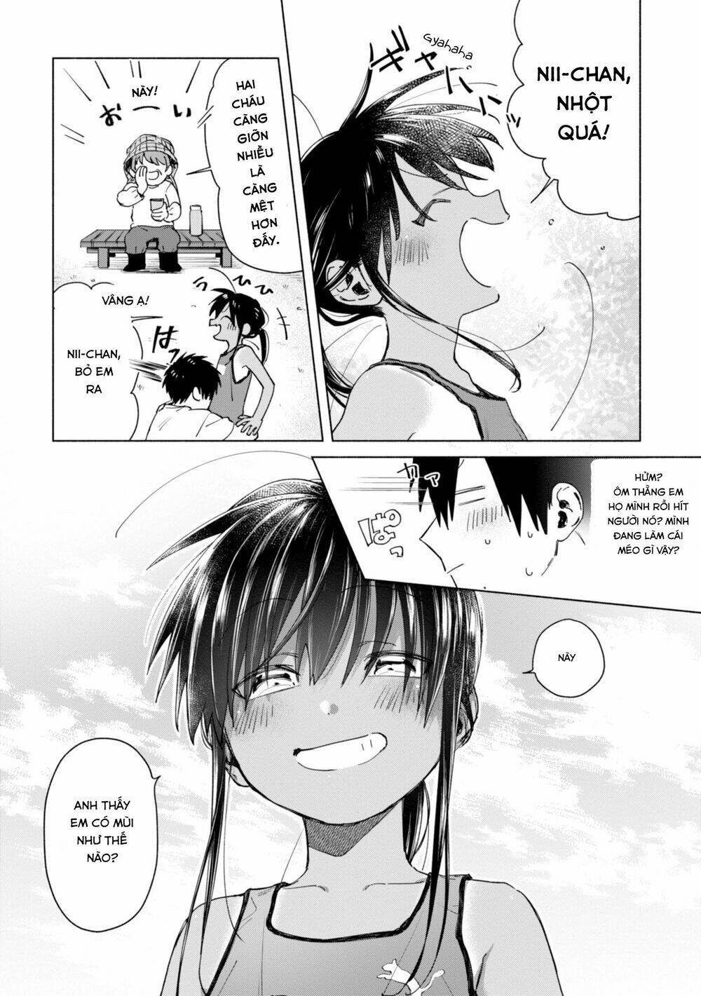 Inaka Ni Kaeru To Yakeni Jiben Ni Natsuita Kasshoku Ponytail Shota Ga Iru Chapter 11 - Trang 2