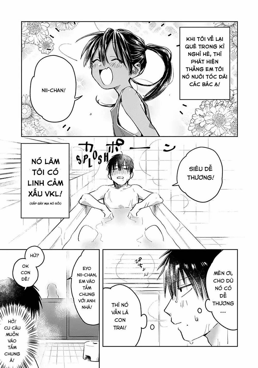 Inaka Ni Kaeru To Yakeni Jiben Ni Natsuita Kasshoku Ponytail Shota Ga Iru Chapter 2 - Trang 2