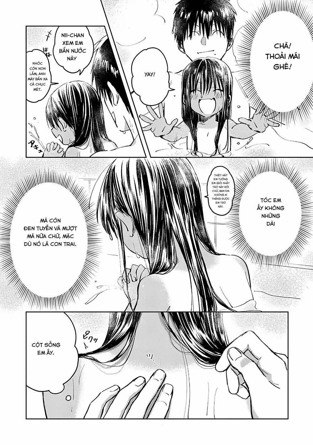 Inaka Ni Kaeru To Yakeni Jiben Ni Natsuita Kasshoku Ponytail Shota Ga Iru Chapter 2 - Trang 2