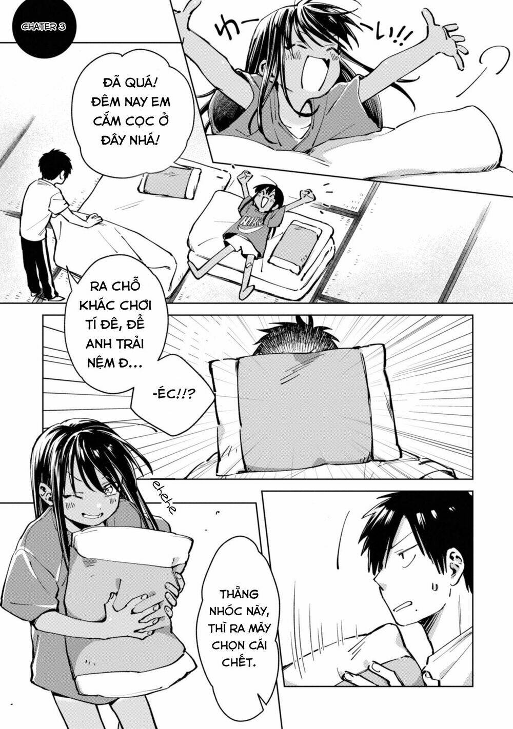 Inaka Ni Kaeru To Yakeni Jiben Ni Natsuita Kasshoku Ponytail Shota Ga Iru Chapter 3 - Trang 2