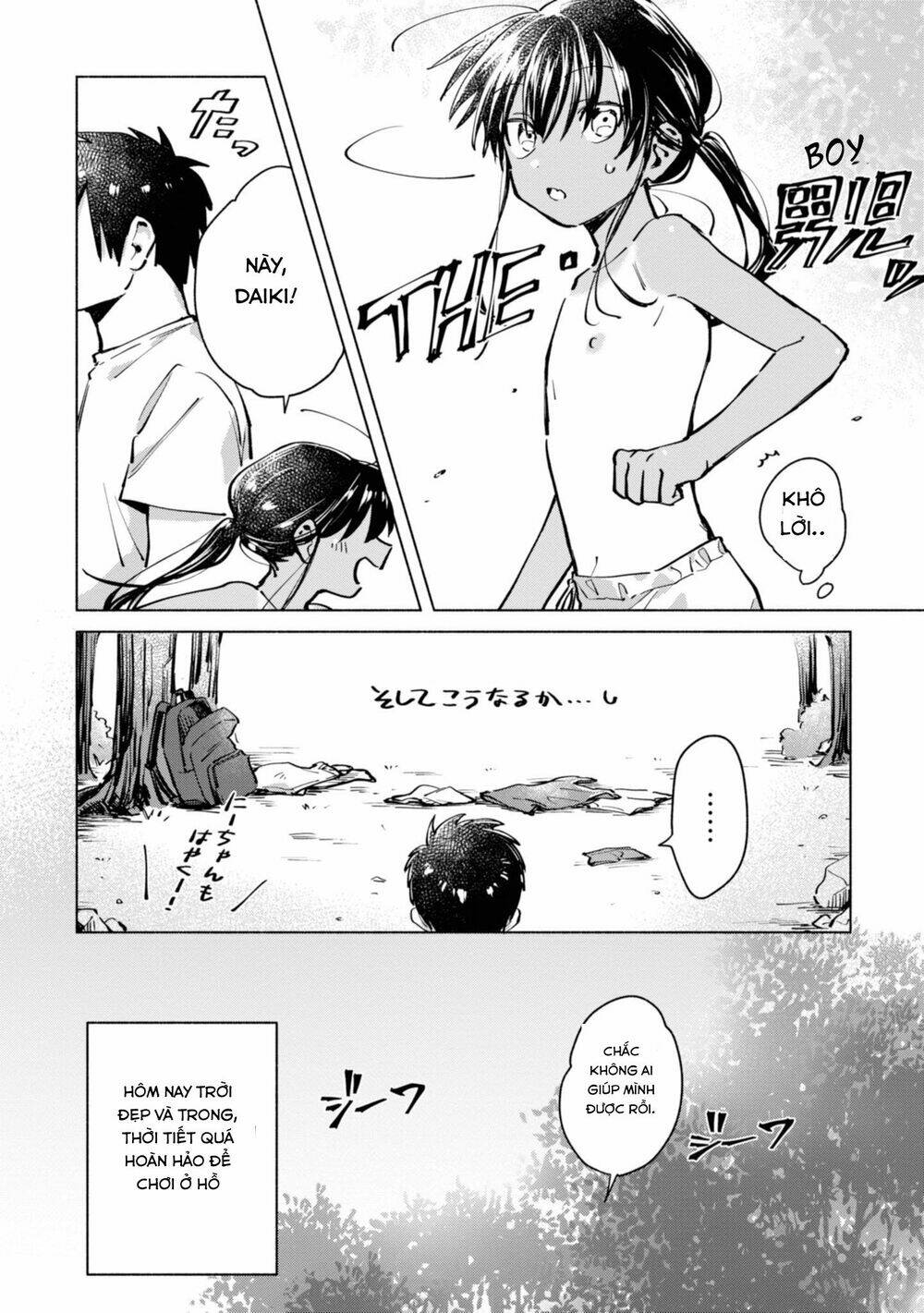 Inaka Ni Kaeru To Yakeni Jiben Ni Natsuita Kasshoku Ponytail Shota Ga Iru Chapter 4 - Trang 2