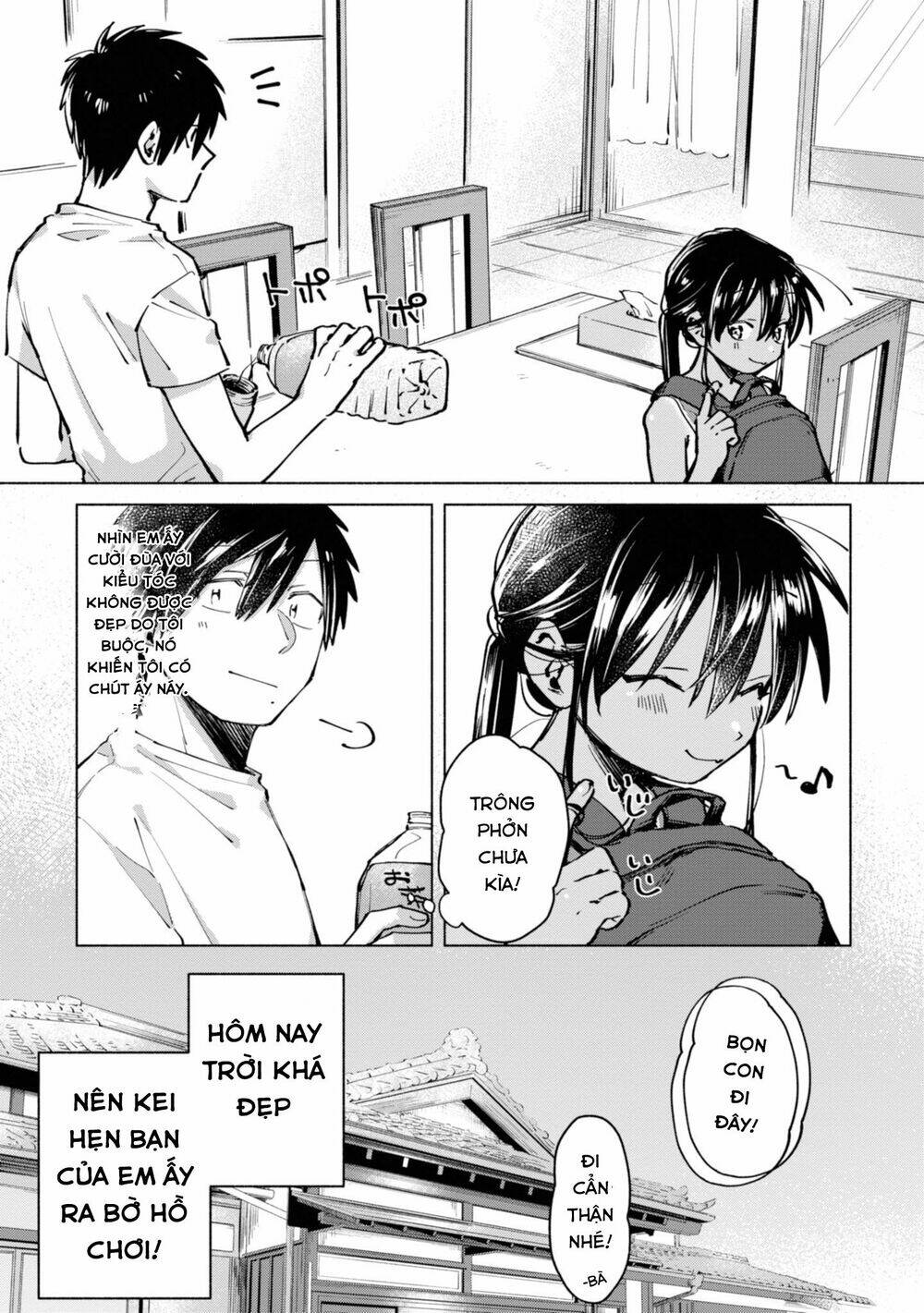 Inaka Ni Kaeru To Yakeni Jiben Ni Natsuita Kasshoku Ponytail Shota Ga Iru Chapter 4 - Trang 2