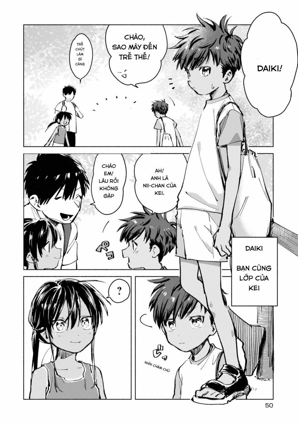 Inaka Ni Kaeru To Yakeni Jiben Ni Natsuita Kasshoku Ponytail Shota Ga Iru Chapter 4 - Trang 2