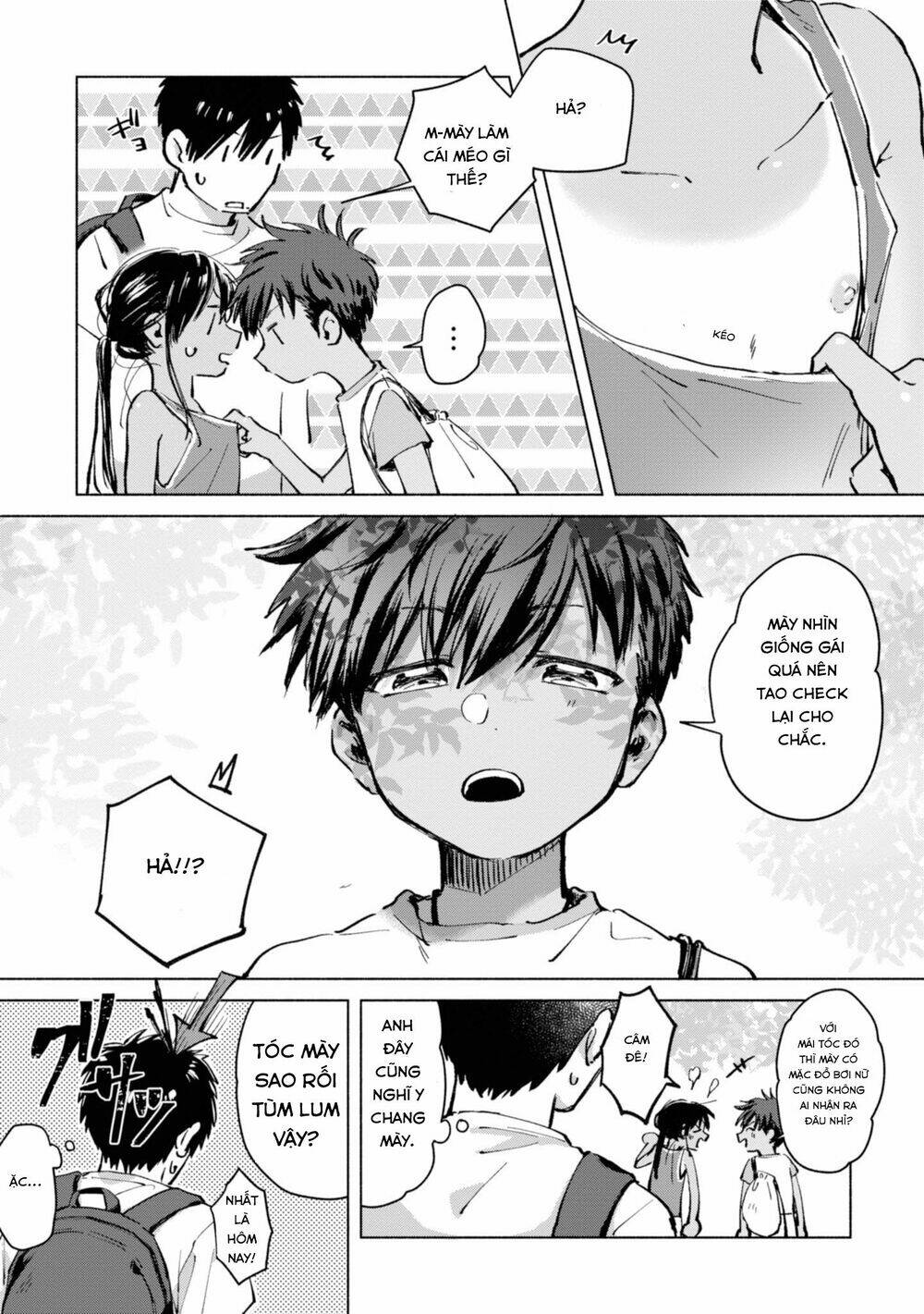 Inaka Ni Kaeru To Yakeni Jiben Ni Natsuita Kasshoku Ponytail Shota Ga Iru Chapter 4 - Trang 2