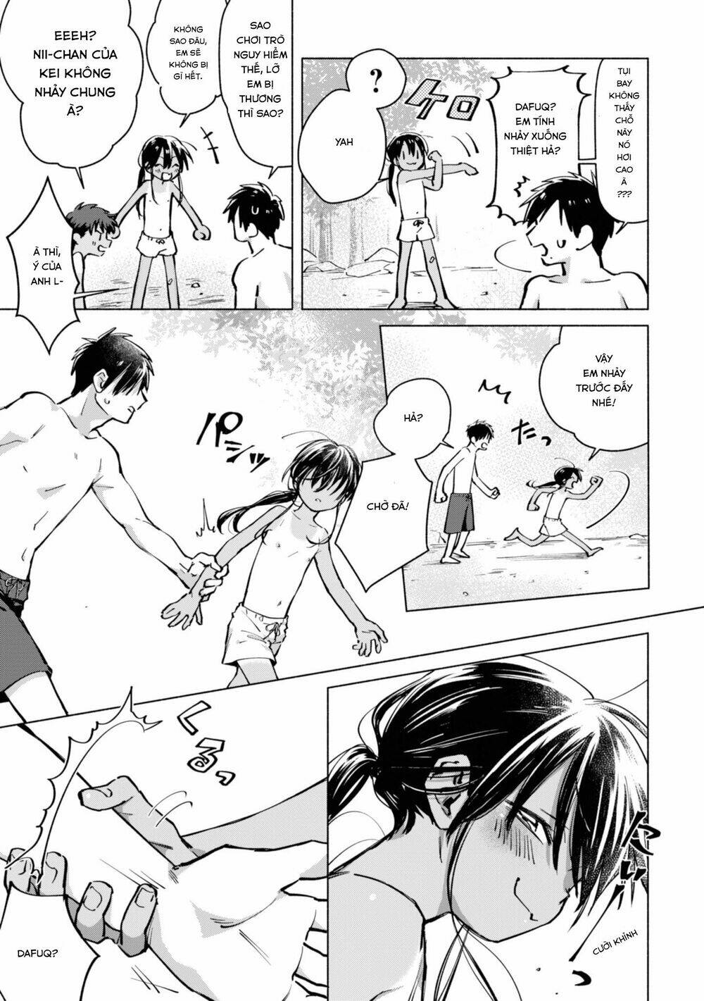 Inaka Ni Kaeru To Yakeni Jiben Ni Natsuita Kasshoku Ponytail Shota Ga Iru Chapter 5 - Trang 2