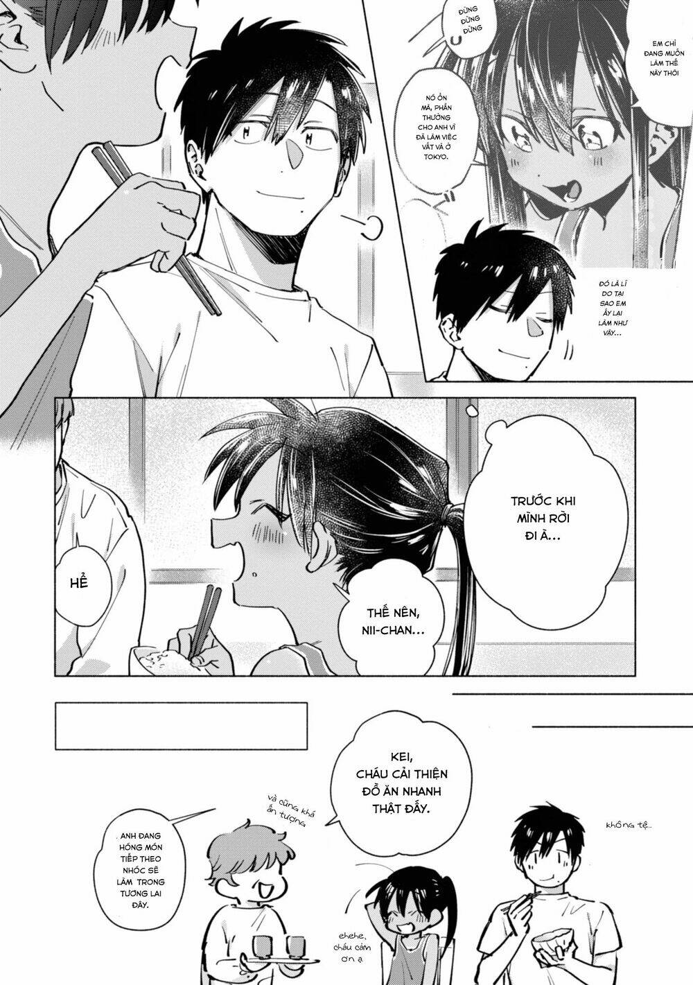 Inaka Ni Kaeru To Yakeni Jiben Ni Natsuita Kasshoku Ponytail Shota Ga Iru Chapter 7 - Trang 2