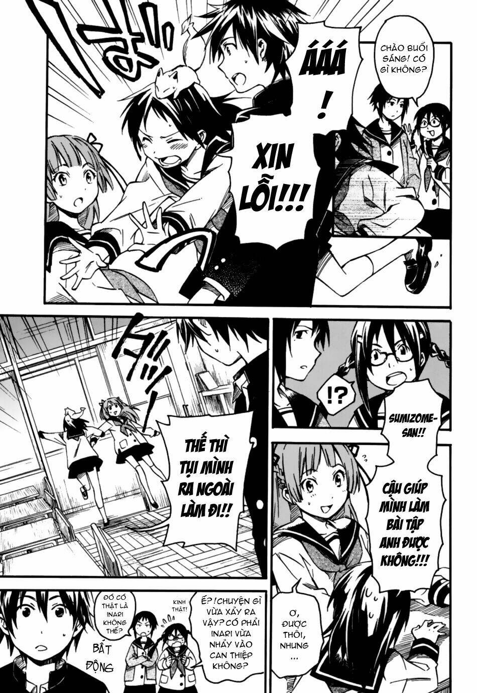 Inari, Konkon, Koi Iroha Chapter 3 - Trang 2