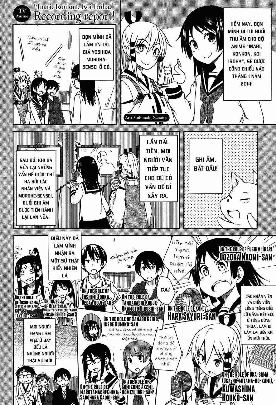 Inari, Konkon, Koi Iroha Chapter 38.1 - Trang 2
