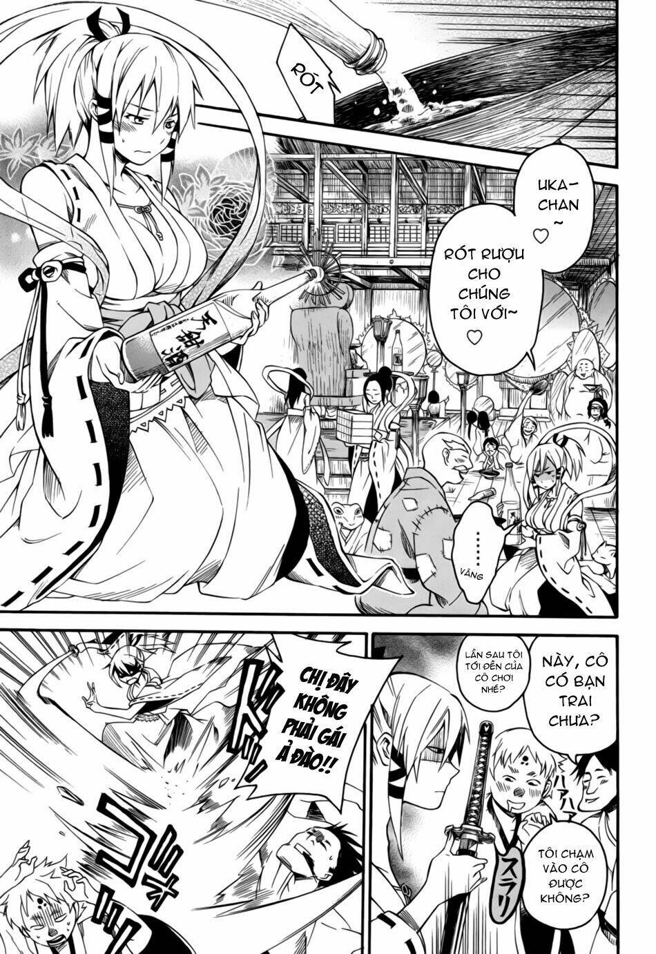 Inari, Konkon, Koi Iroha Chapter 4 - Trang 2