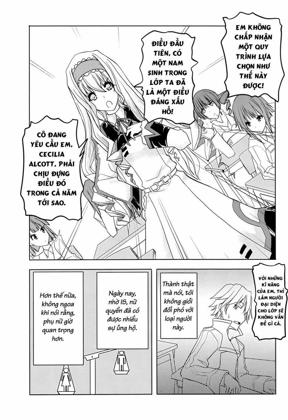 Infinite Stratos Chapter 1 - Trang 2