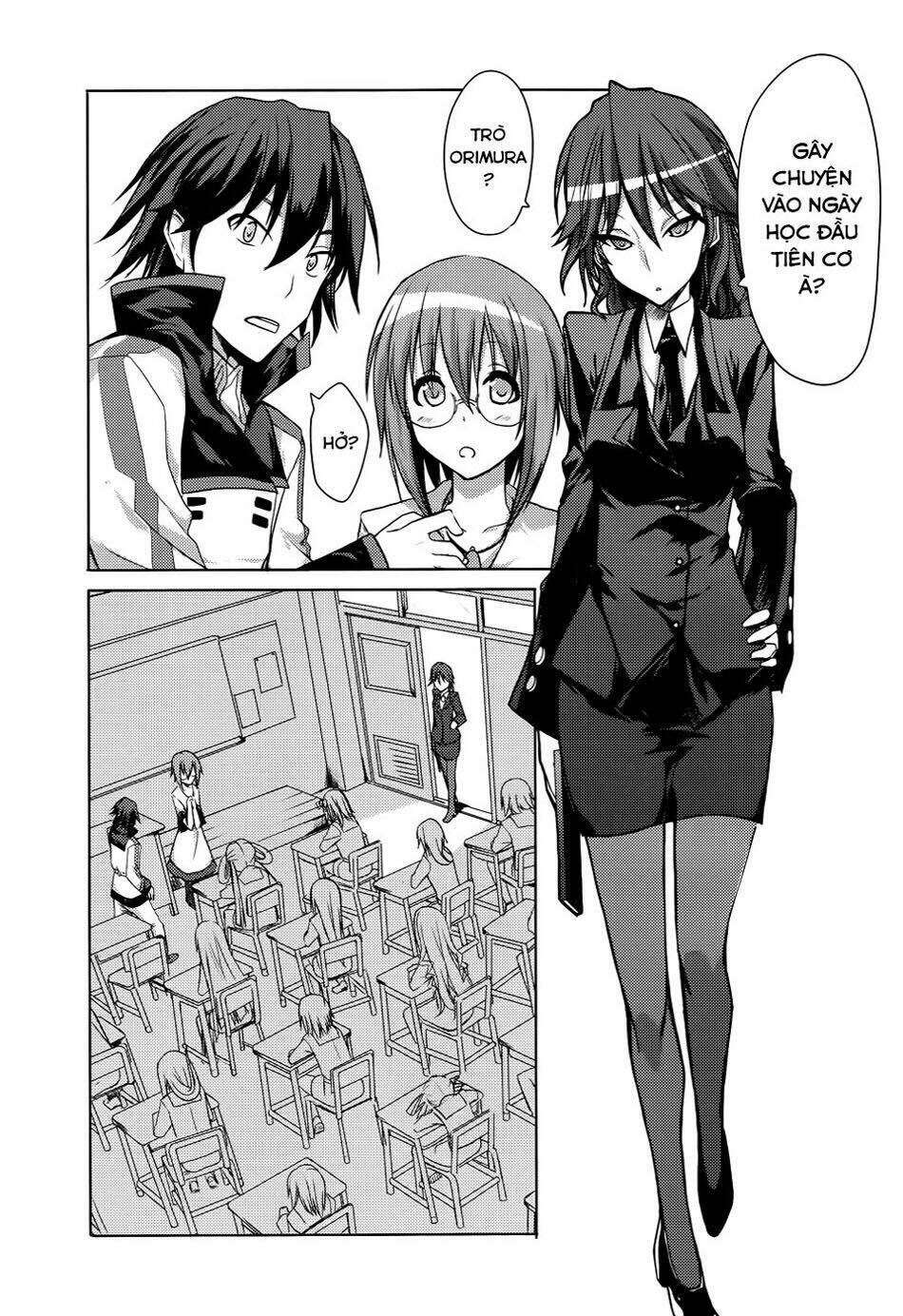 Infinite Stratos Chapter 1 - Trang 2