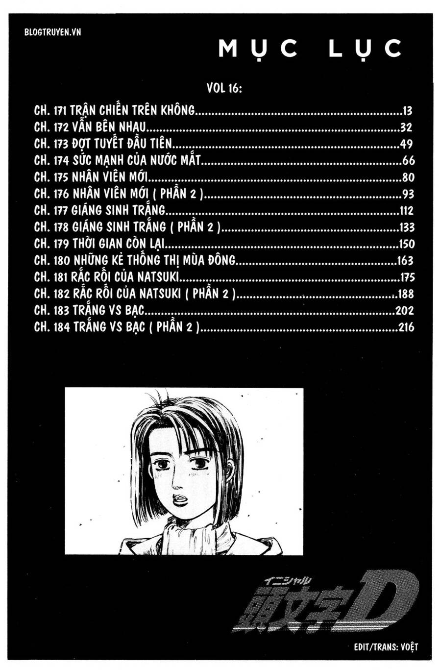 Initial D Chapter 171 - Trang 2