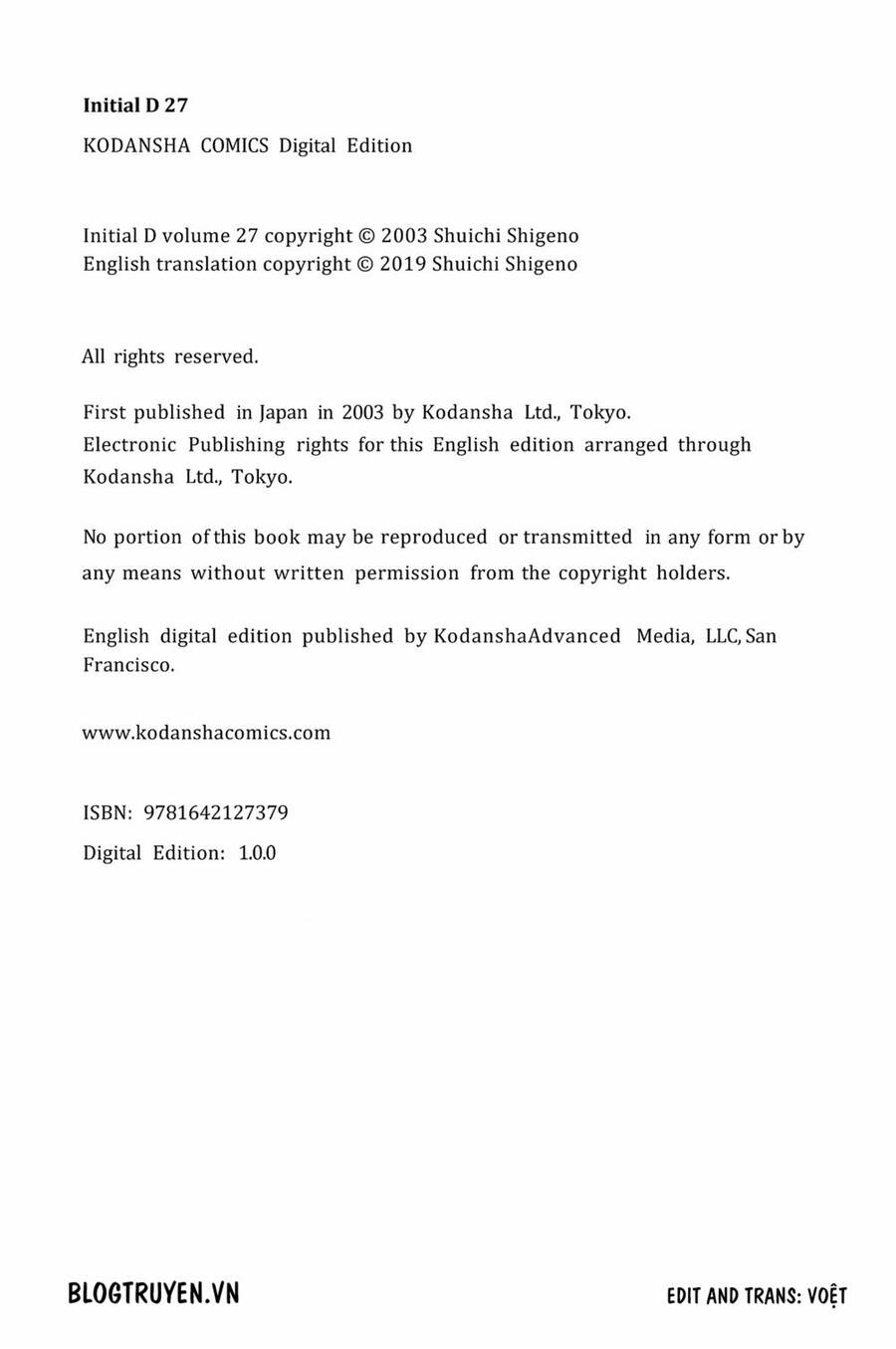 Initial D Chapter 356 - Trang 2