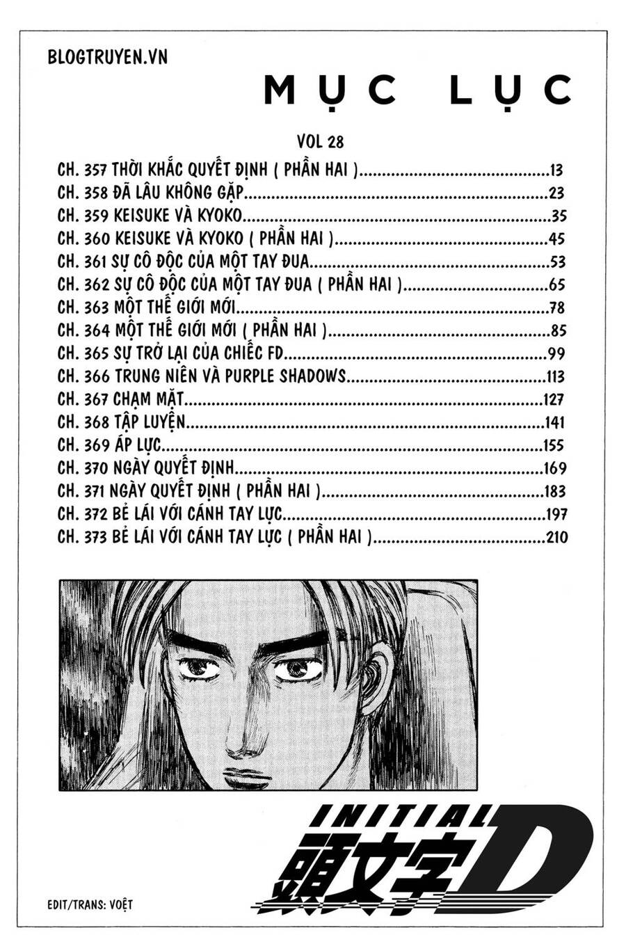 Initial D Chapter 357 - Trang 2