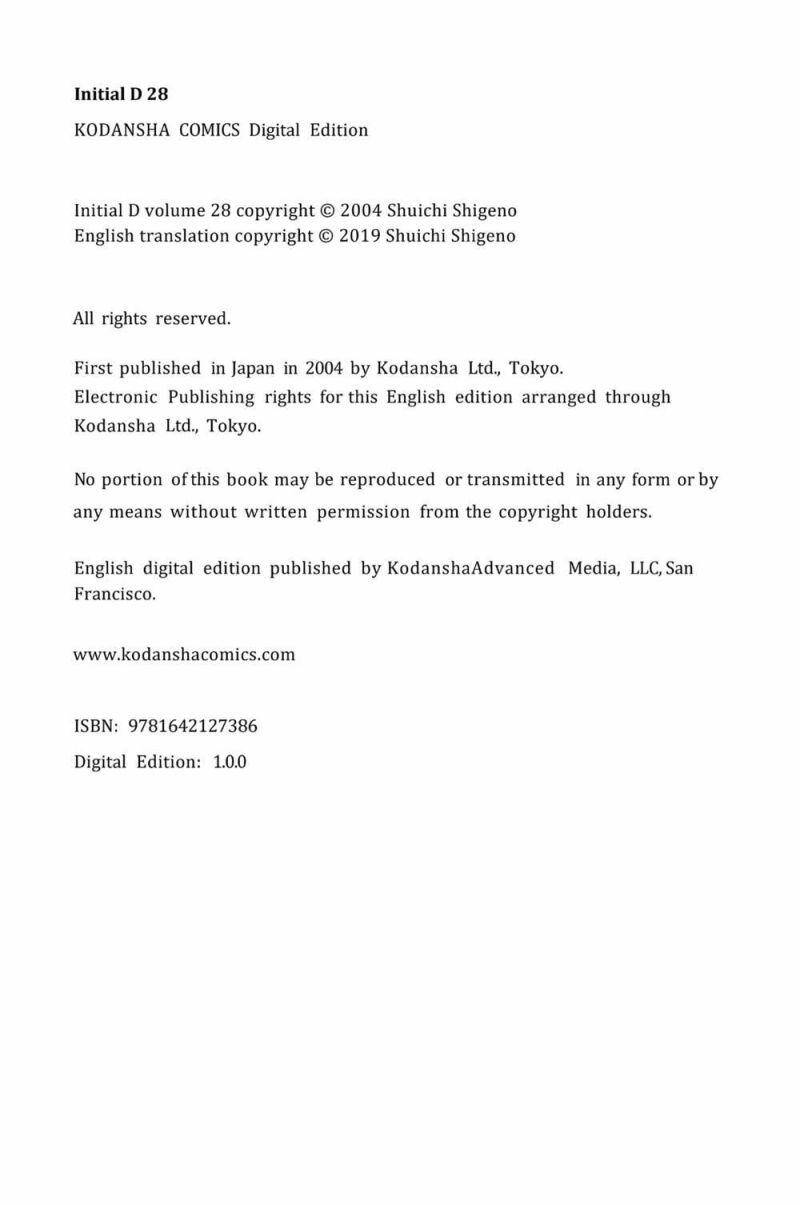 Initial D Chapter 373 - Trang 2