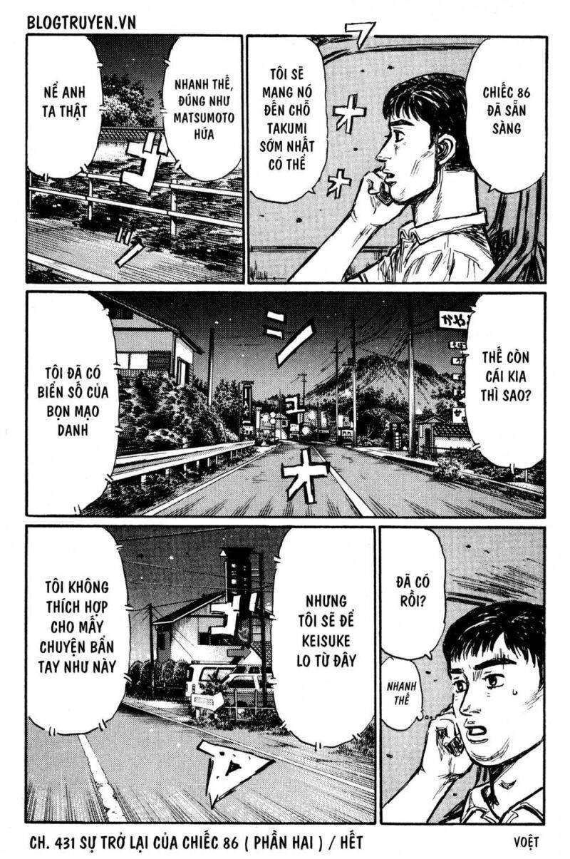 Initial D Chapter 431 - Trang 2