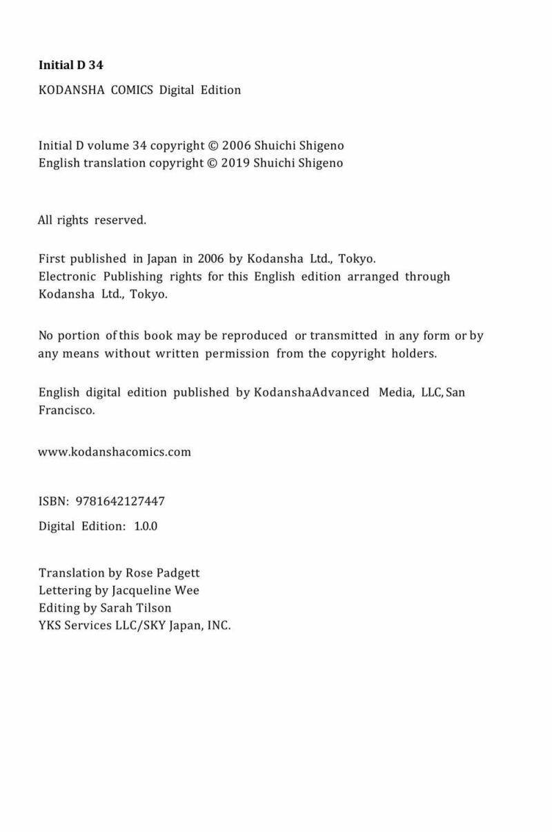 Initial D Chapter 471 - Trang 2