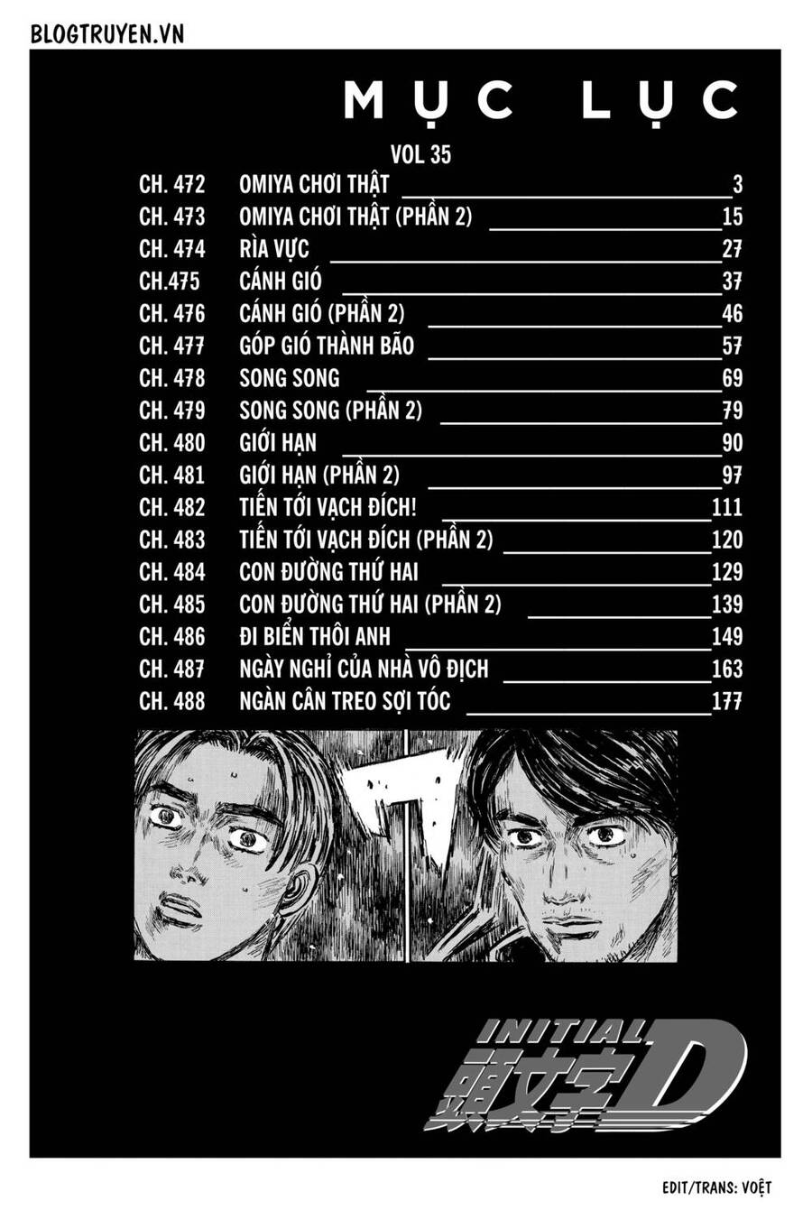 Initial D Chapter 472 - Trang 2