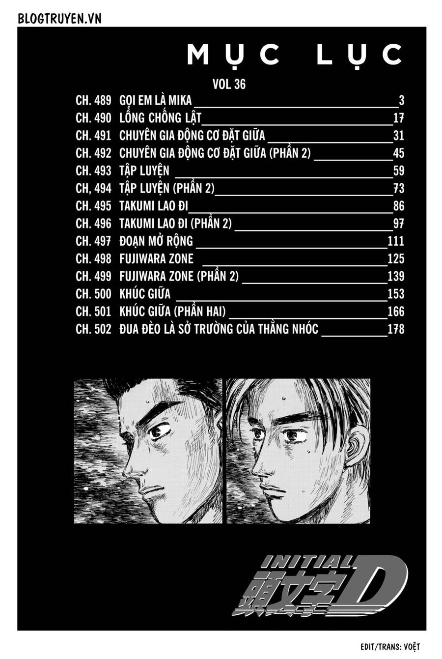 Initial D Chapter 489 - Trang 2