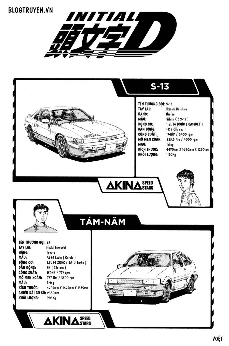 Initial D Chapter 503 - Trang 2