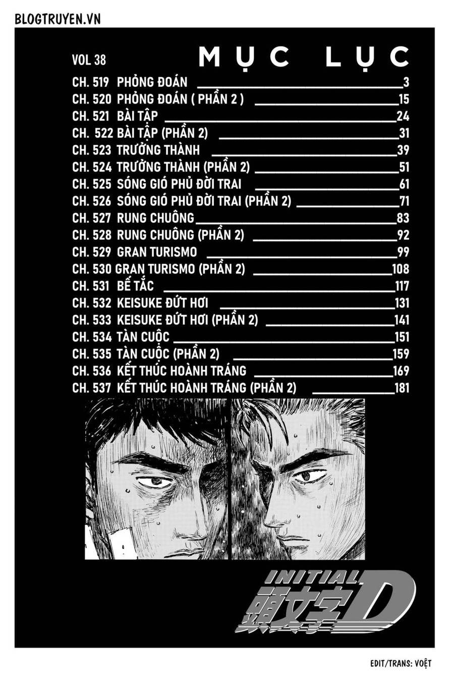 Initial D Chapter 519 - Trang 2