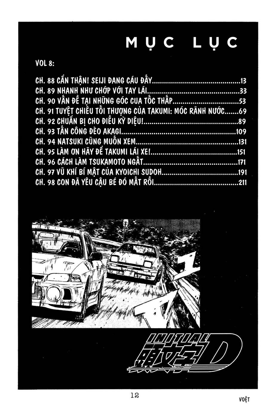 Initial D Chapter 88 - Trang 2