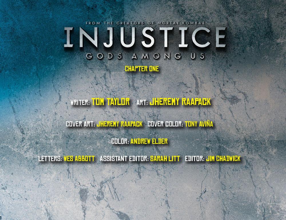 Injustice – Gods Among Us Chapter 1 - Trang 2