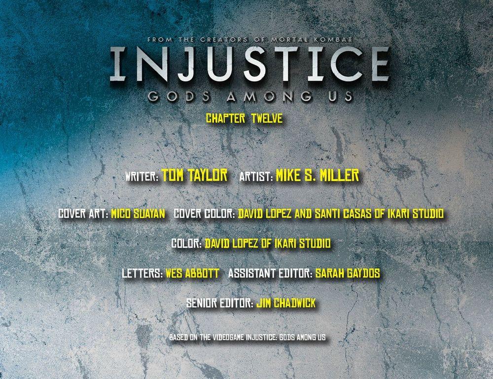 Injustice – Gods Among Us Chapter 12 - Trang 2