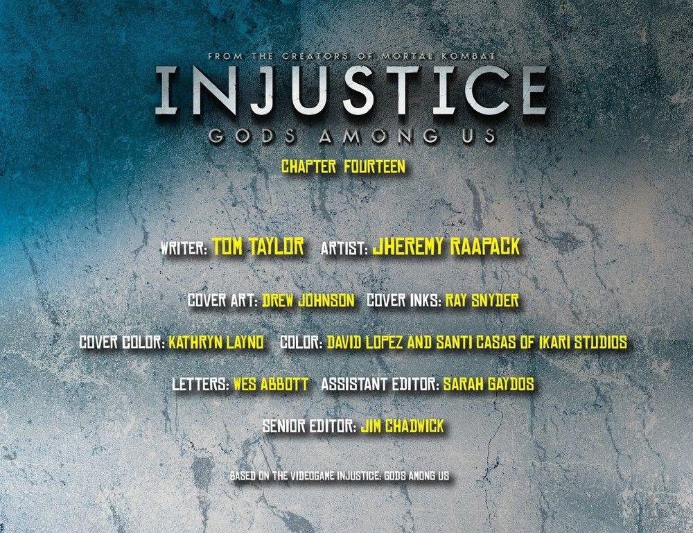 Injustice – Gods Among Us Chapter 14 - Trang 2