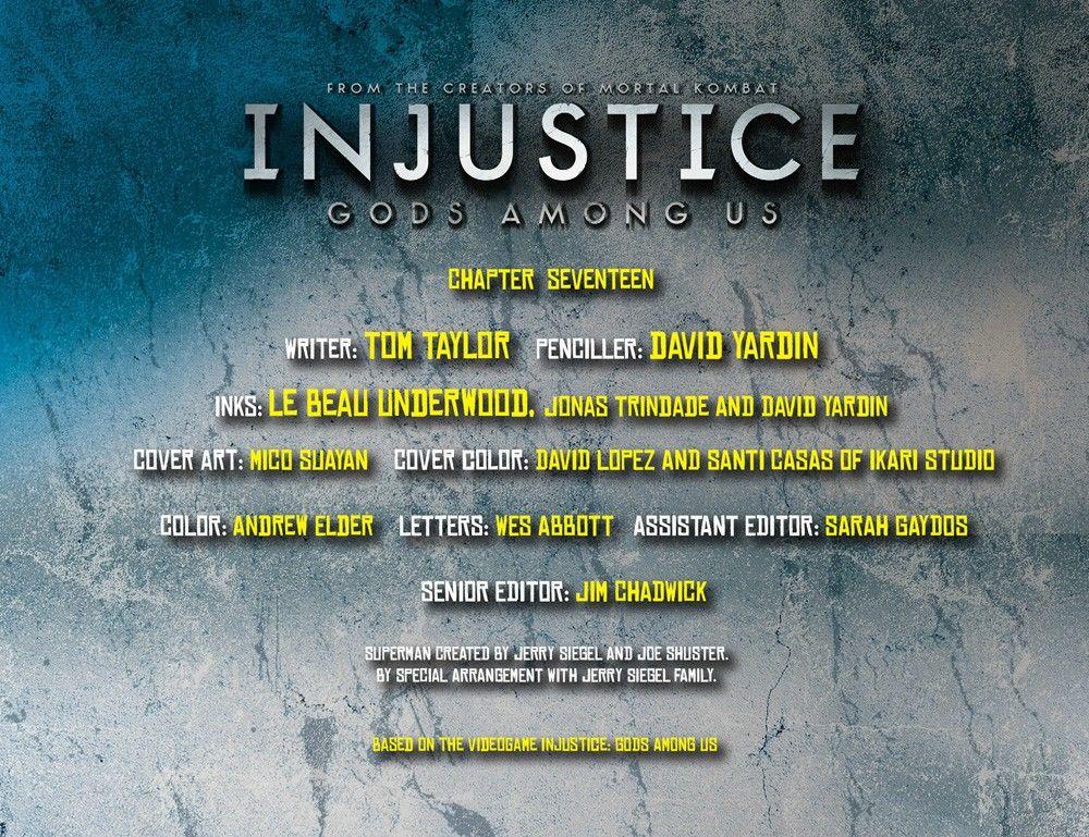 Injustice – Gods Among Us Chapter 17 - Trang 2