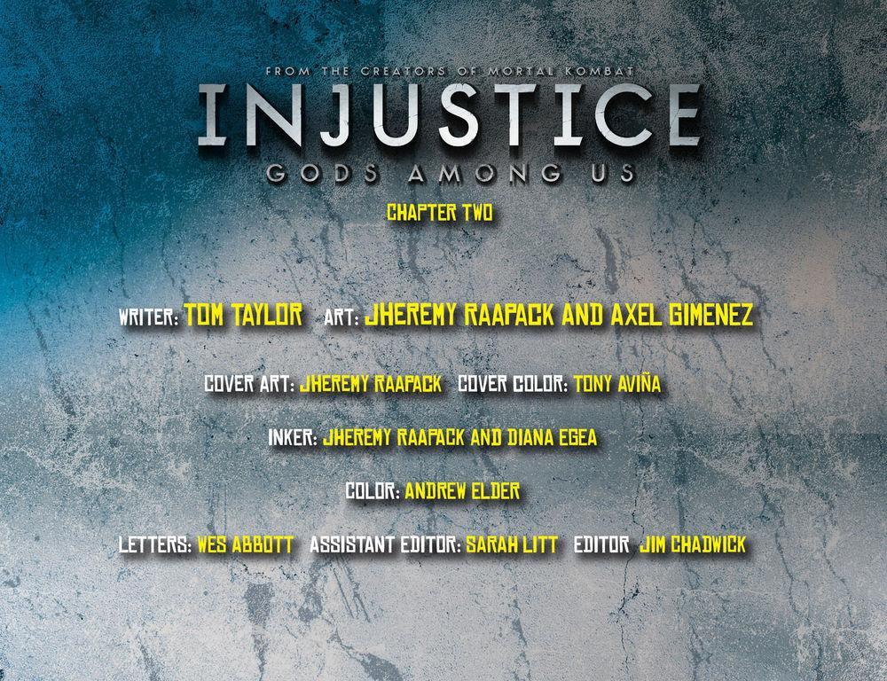 Injustice – Gods Among Us Chapter 2 - Trang 2
