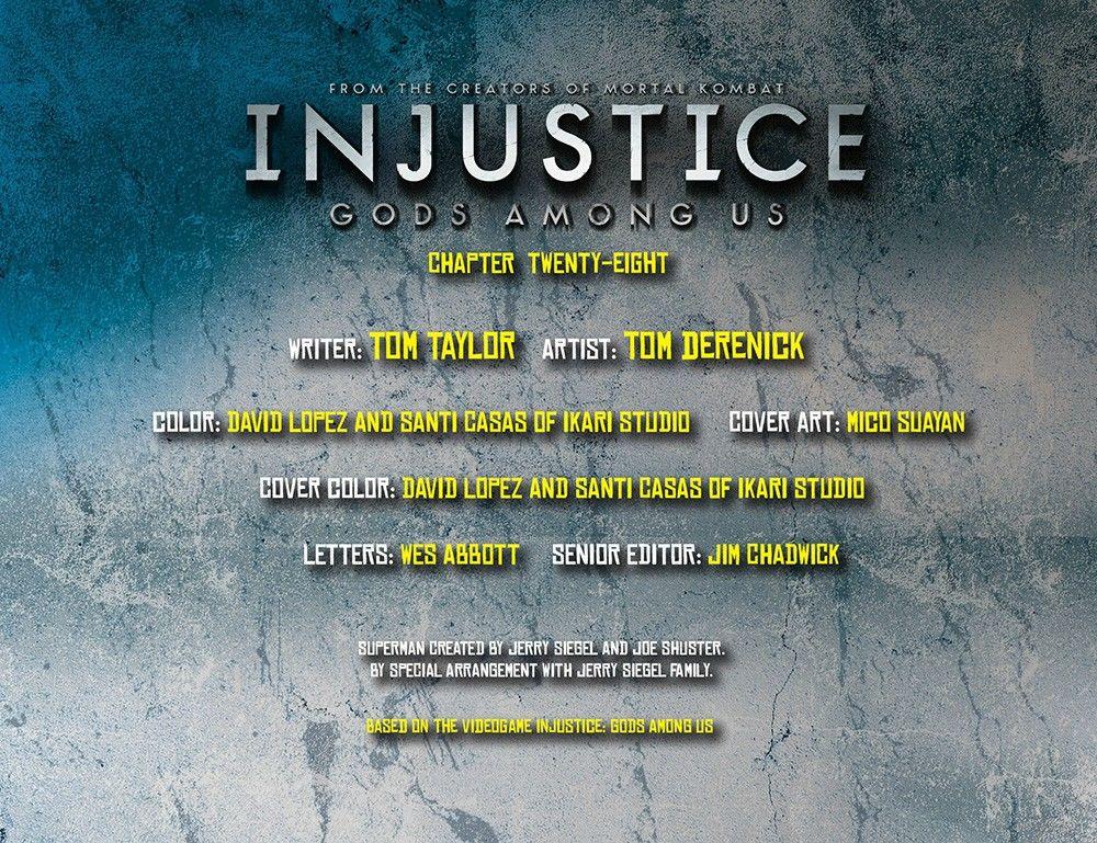 Injustice – Gods Among Us Chapter 28 - Trang 2