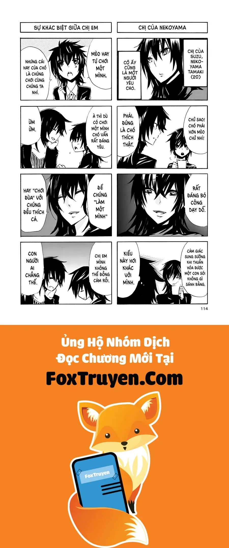 Inugami-San To Nekoyama-San Chapter 11.5 - Trang 2