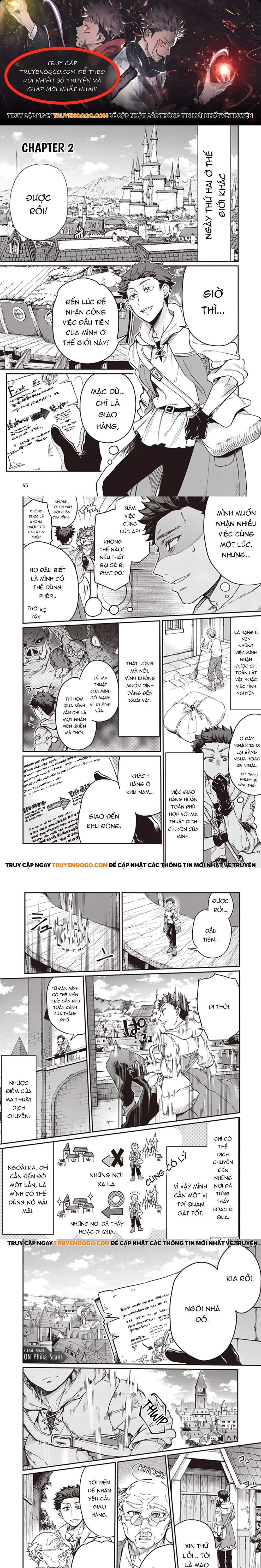 Isekai De Hajimeru Ni Kyoten Seikatsu ~Kuukan Mahou De Outo To Inaka Wo Ittari Kitari~ Chapter 2 - Trang 2
