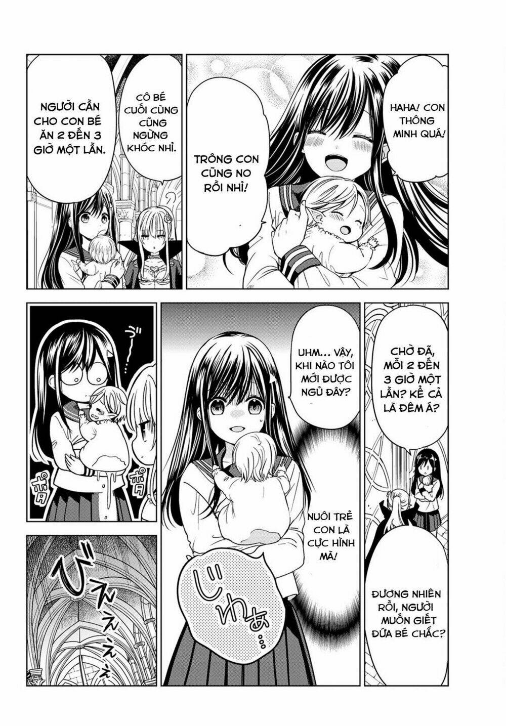 Isekai De Saikyo Mao No Kodomotachi No Mama Ni Natchaimashita Chapter 2 - Trang 2