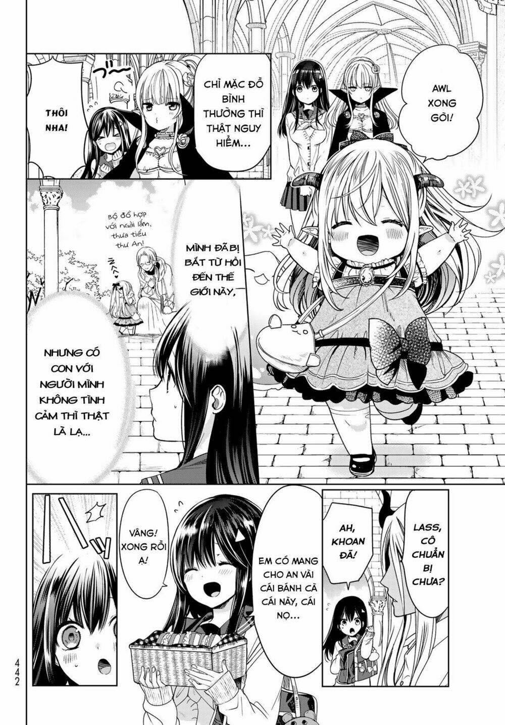 Isekai De Saikyo Mao No Kodomotachi No Mama Ni Natchaimashita Chapter 4.1 - Trang 2