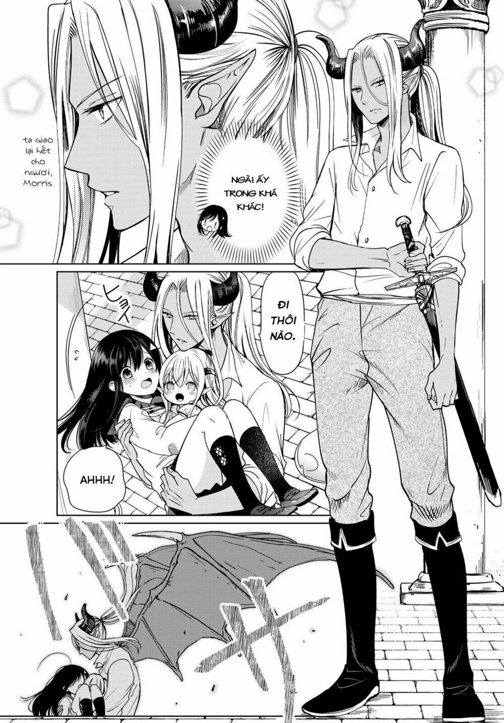 Isekai De Saikyo Mao No Kodomotachi No Mama Ni Natchaimashita Chapter 4.1 - Trang 2