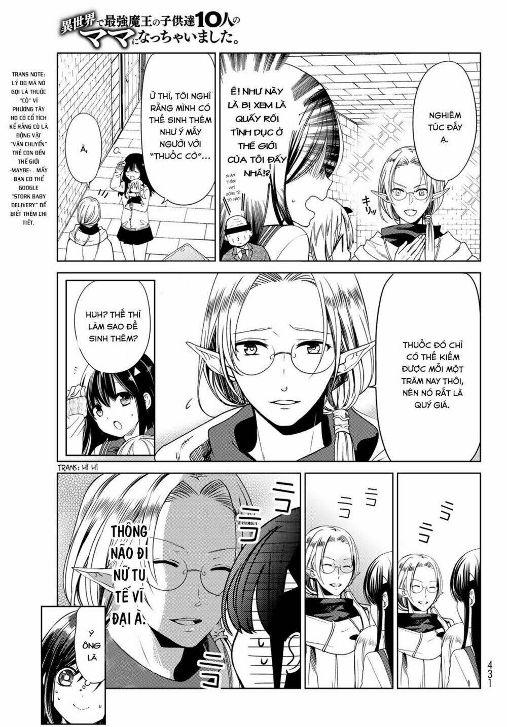 Isekai De Saikyo Mao No Kodomotachi No Mama Ni Natchaimashita Chapter 4.1 - Trang 2