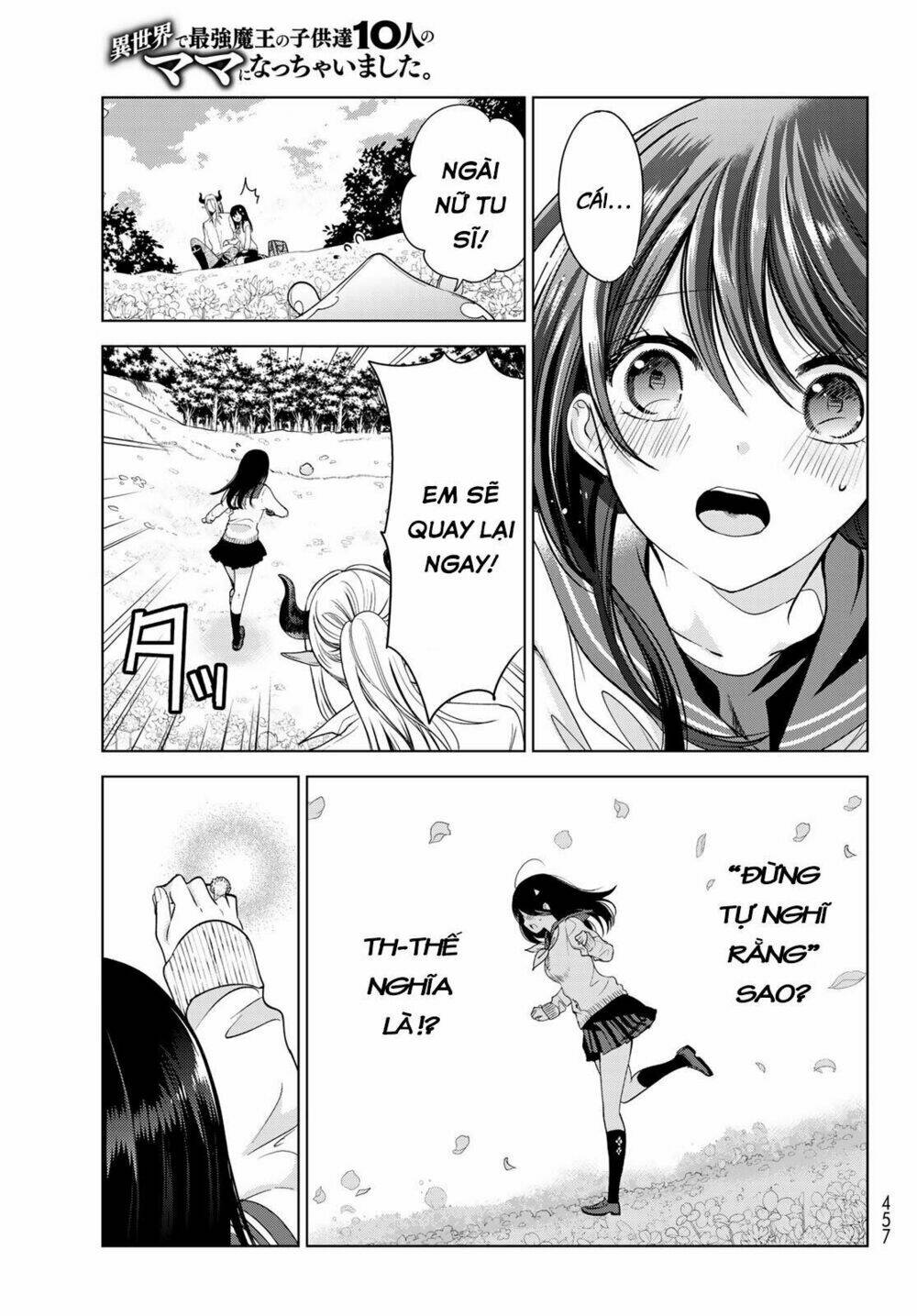 Isekai De Saikyo Mao No Kodomotachi No Mama Ni Natchaimashita Chapter 4.2 - Trang 2