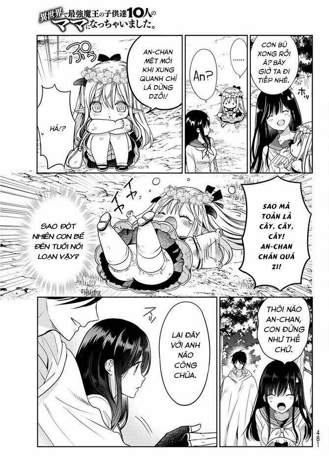 Isekai De Saikyo Mao No Kodomotachi No Mama Ni Natchaimashita Chapter 5.1 - Trang 2