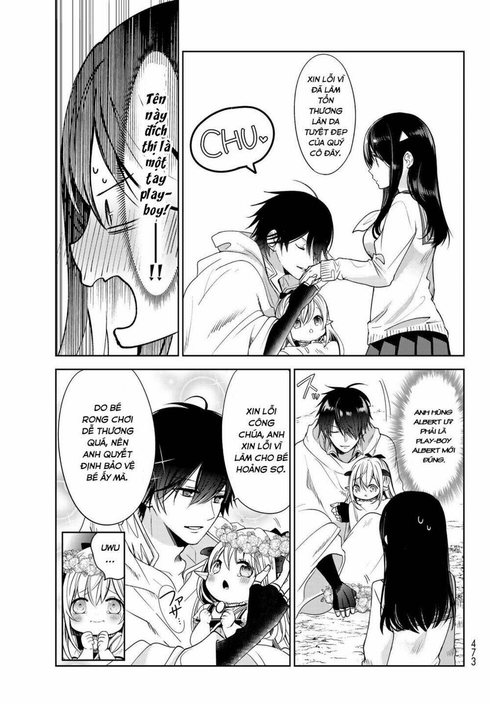 Isekai De Saikyo Mao No Kodomotachi No Mama Ni Natchaimashita Chapter 5.1 - Trang 2