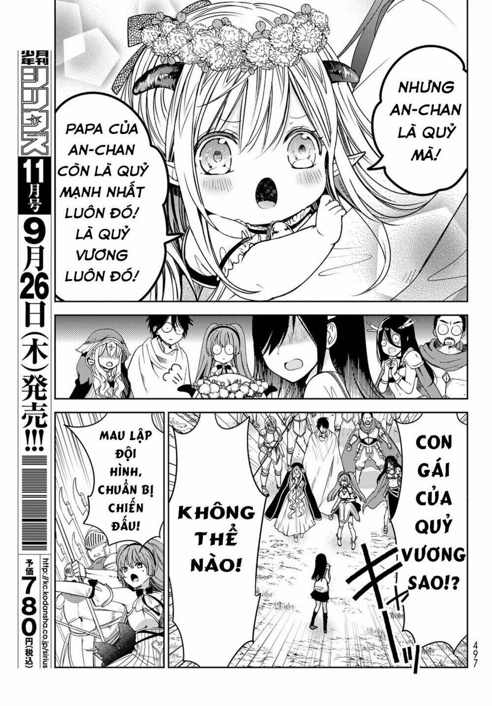 Isekai De Saikyo Mao No Kodomotachi No Mama Ni Natchaimashita Chapter 5.2 - Trang 2