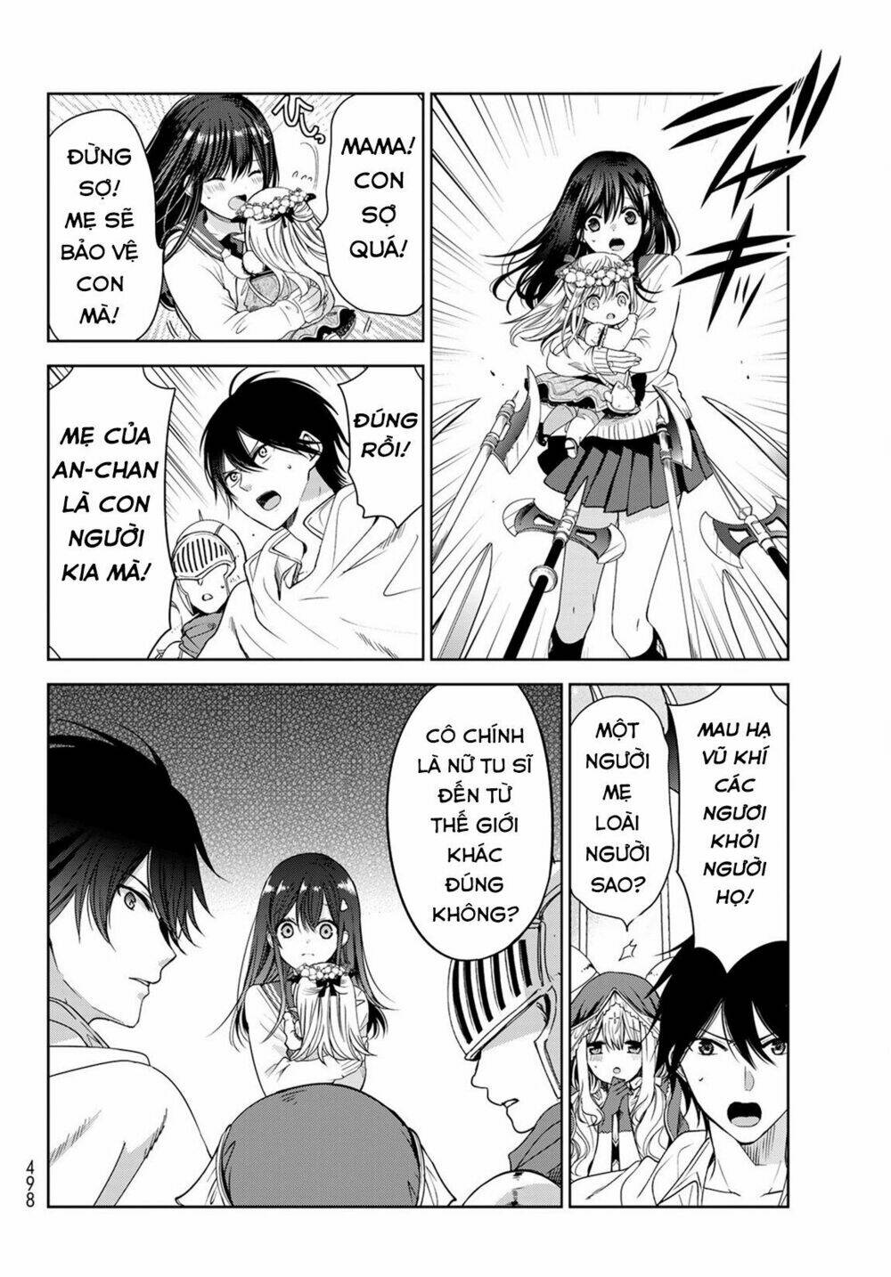 Isekai De Saikyo Mao No Kodomotachi No Mama Ni Natchaimashita Chapter 5.2 - Trang 2