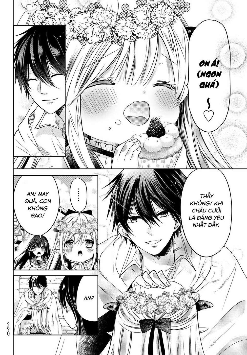 Isekai De Saikyo Mao No Kodomotachi No Mama Ni Natchaimashita Chapter 6.2 - Trang 2