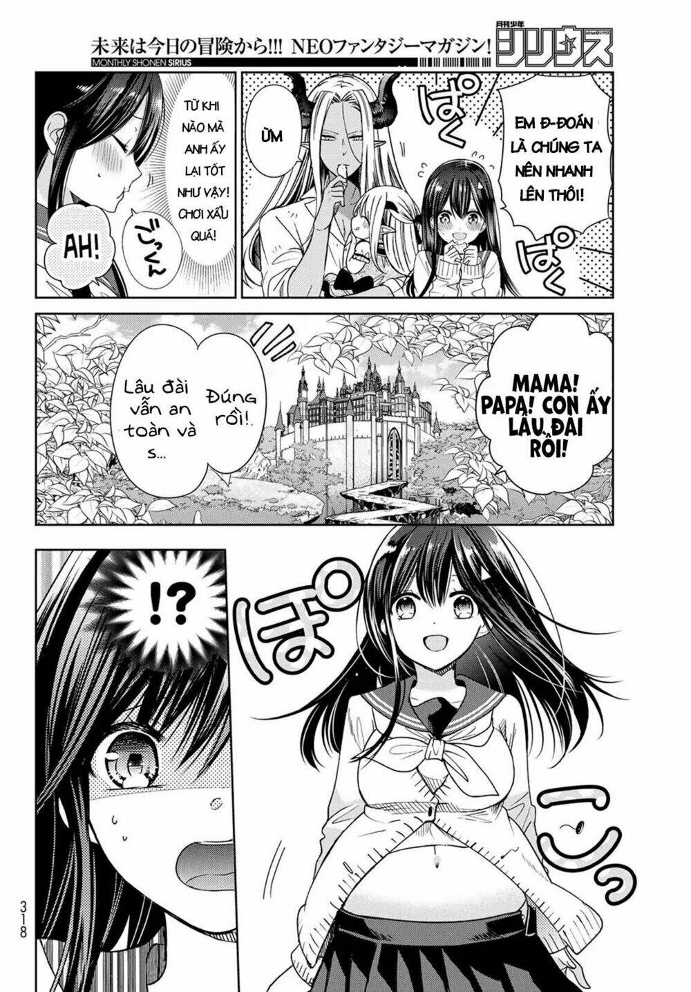 Isekai De Saikyo Mao No Kodomotachi No Mama Ni Natchaimashita Chapter 6.3 - Trang 2