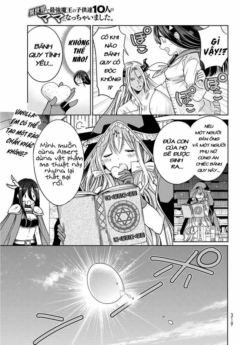 Isekai De Saikyo Mao No Kodomotachi No Mama Ni Natchaimashita Chapter 6.3 - Trang 2