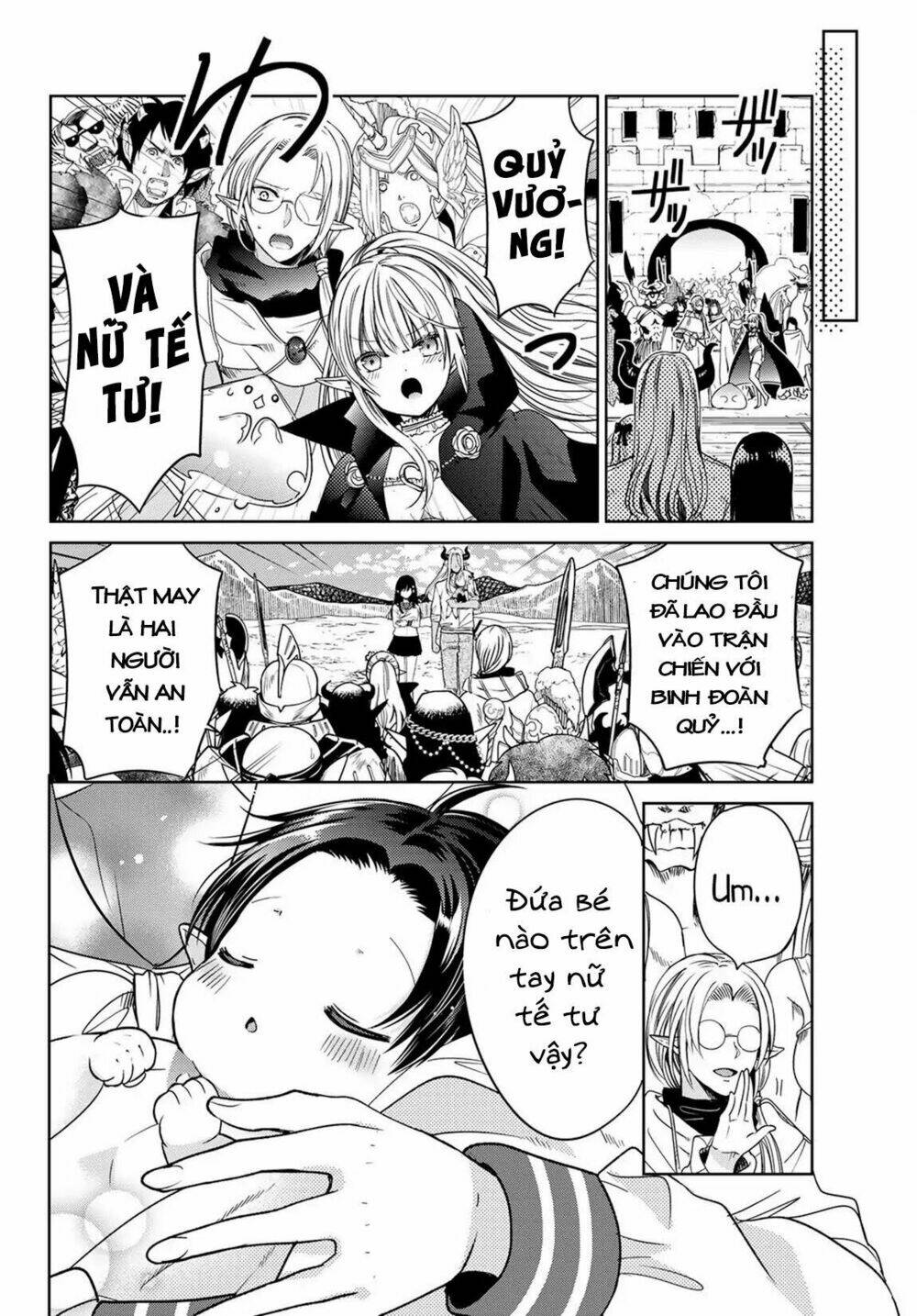 Isekai De Saikyo Mao No Kodomotachi No Mama Ni Natchaimashita Chapter 6.3 - Trang 2